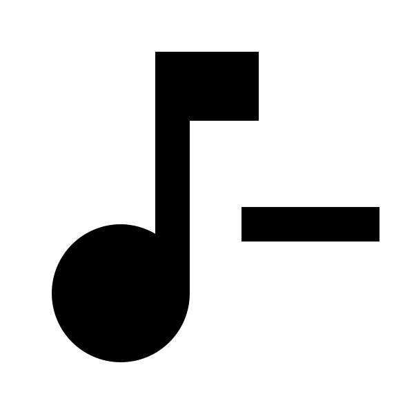 Music Note Minus
