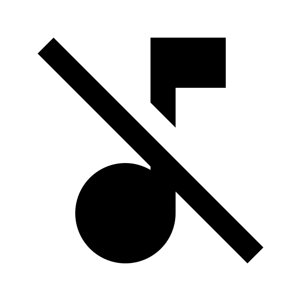 Music Note Off