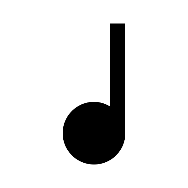 Music Note Quarter