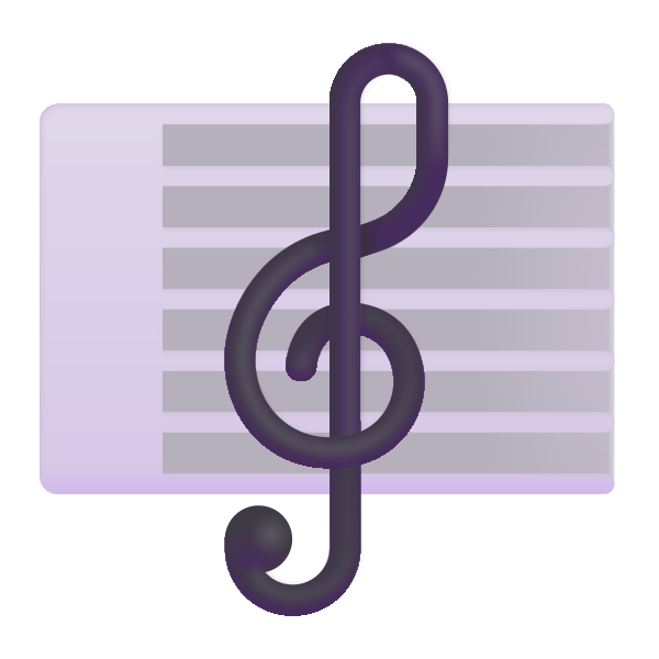 Musical Score Color