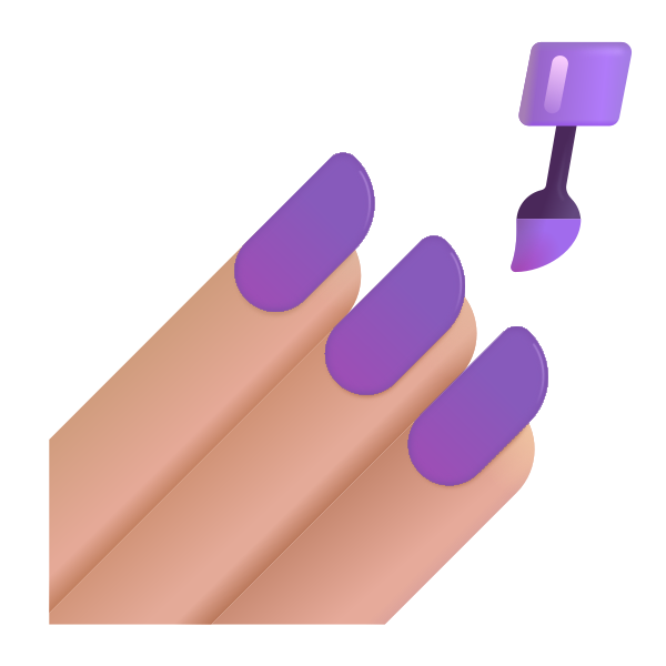 Nail Polish Color Medium Light