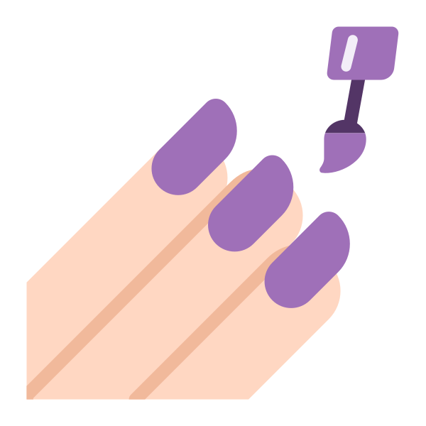 Nail Polish Flat Light