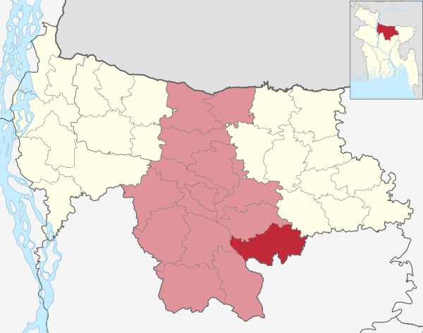 Nandail In Mymensingh Division (Bangladesh)