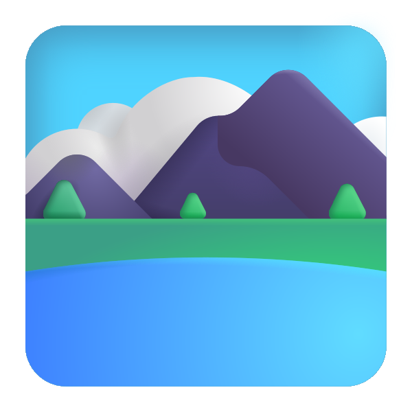 National Park Color Vector