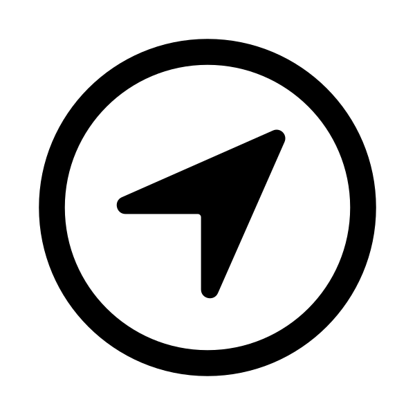 Navigate Circle Outline