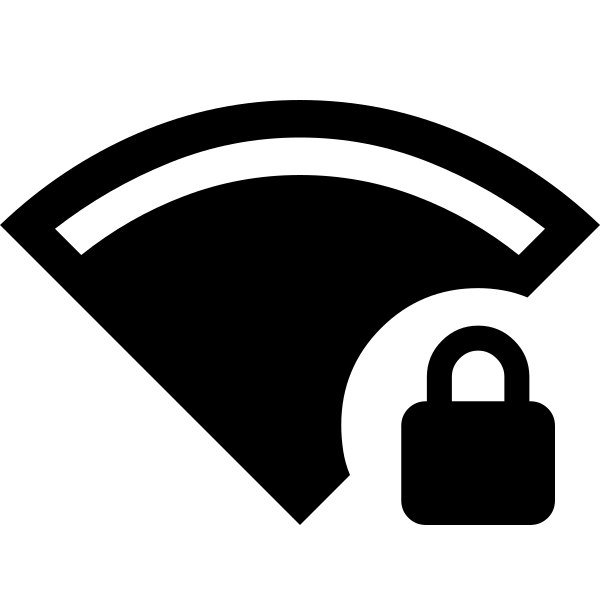 Network Wifi Locked Fill