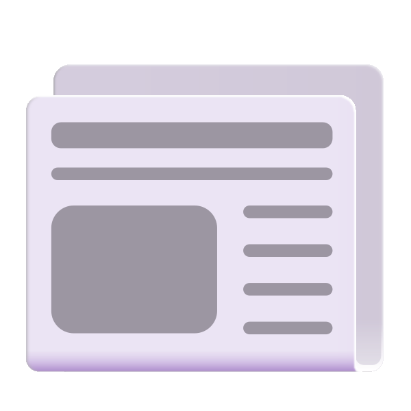 Newspaper Color Vector