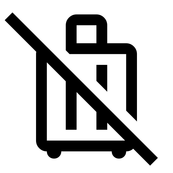 No Luggage