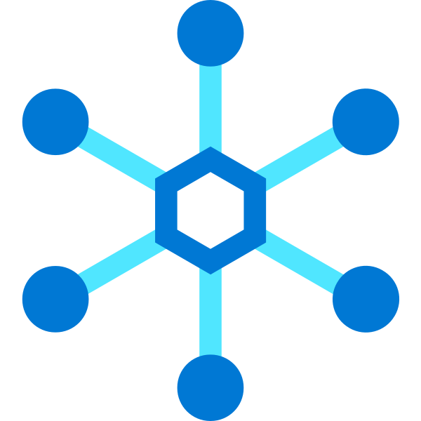 Nodes Blue Alt Vector