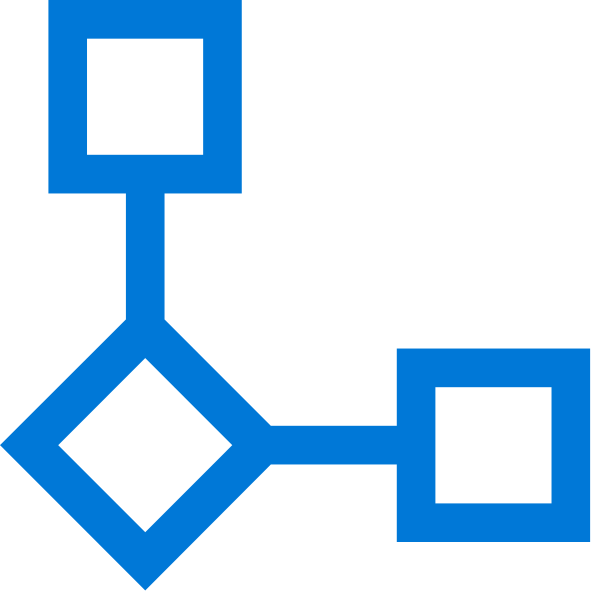 Nodes Blue Vector