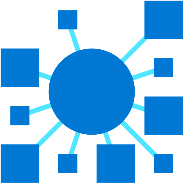 Nodes Chain Square Vector
