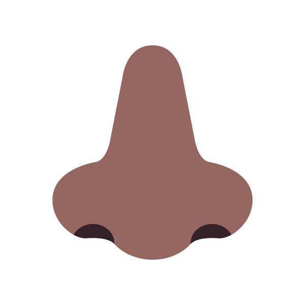 Nose Flat Medium Dark