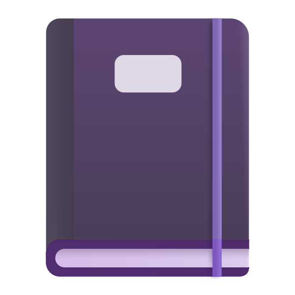 Notebook Color Vector