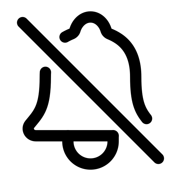 Notifications Off Outline