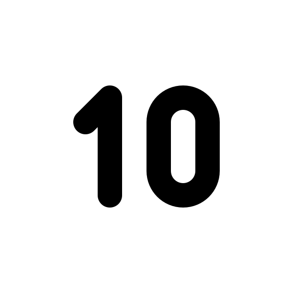 Number 10 Small