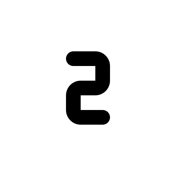 Number 2 Small