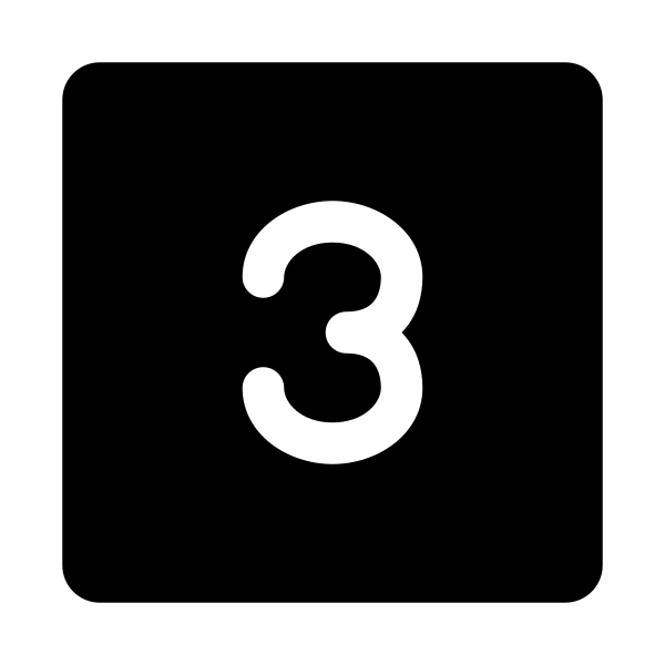 Number 3 Square