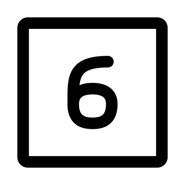 Number 6 Square