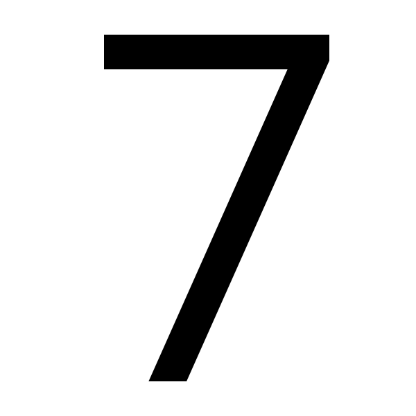 Number 7
