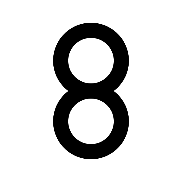 Number 8