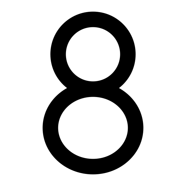 Number 8