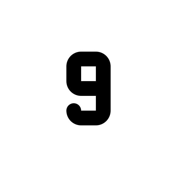 Number 9 Small