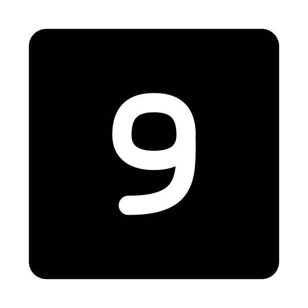 Number 9 Square
