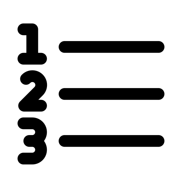 Numbered List