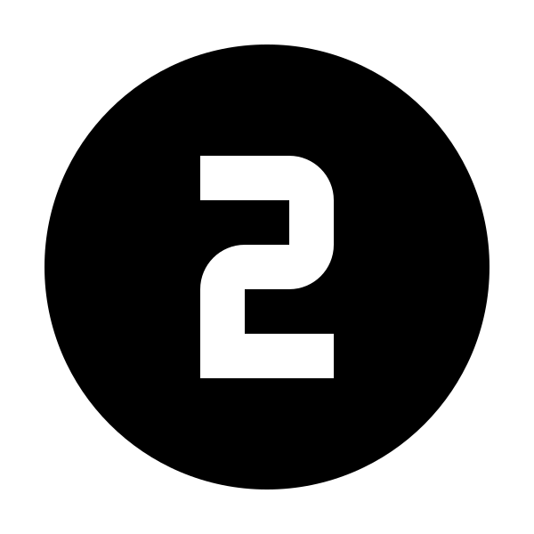 Numeric 2 Circle