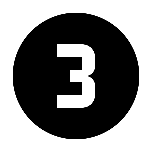Numeric 3 Circle