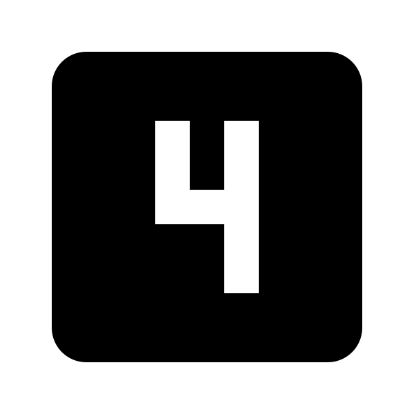 Numeric 4 Box