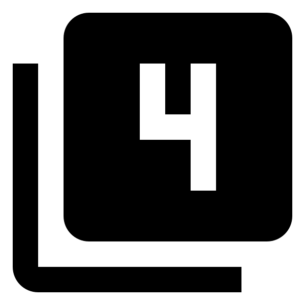 Numeric 4 Box Multiple