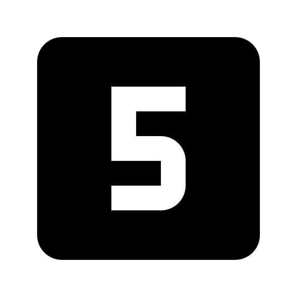 Numeric 5 Box