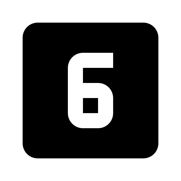 Numeric 6 Box