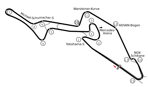 Nürburgring   Grand Prix Strecke
