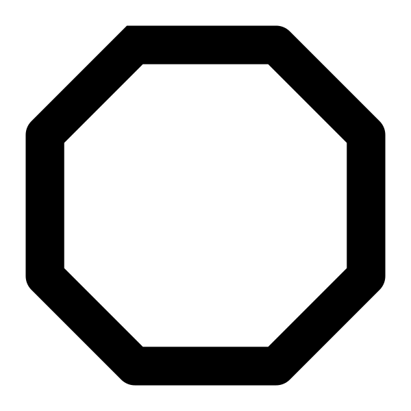 Octagon Vector