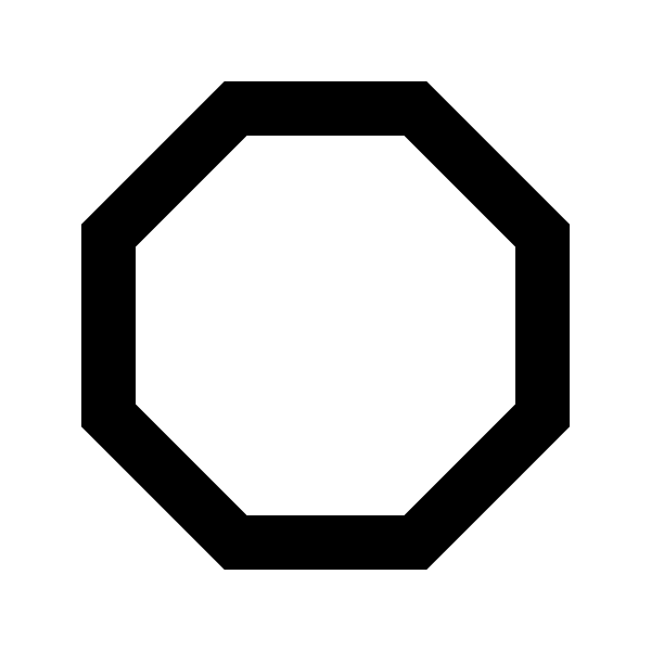 Octagon Outline