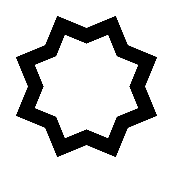 Octagram Outline
