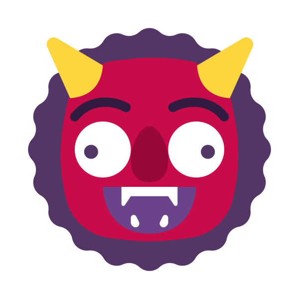 Ogre Flat Vector