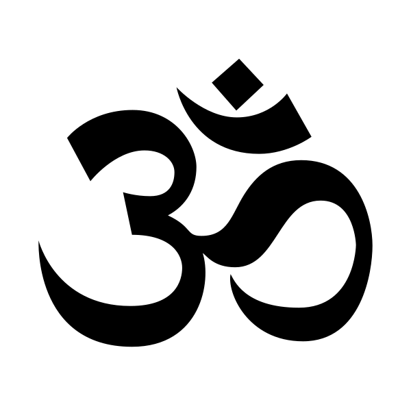 Om Solid Vector