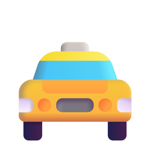 Oncoming Taxi Color