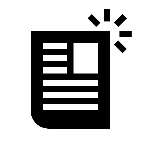 OOjs UI Icon ArticleNew Ltr