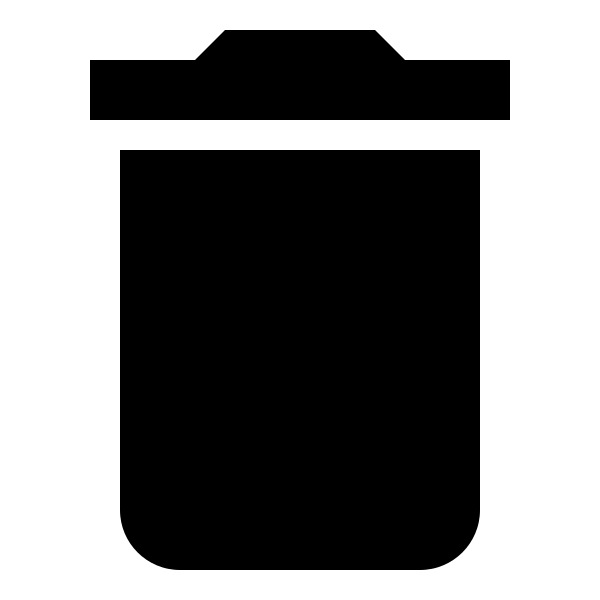 OOjs UI Icon Trash Vector