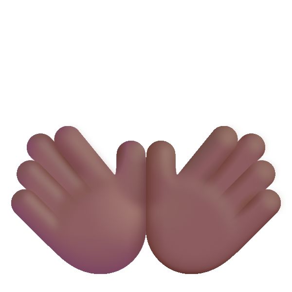 Open Hands Color Medium Dark