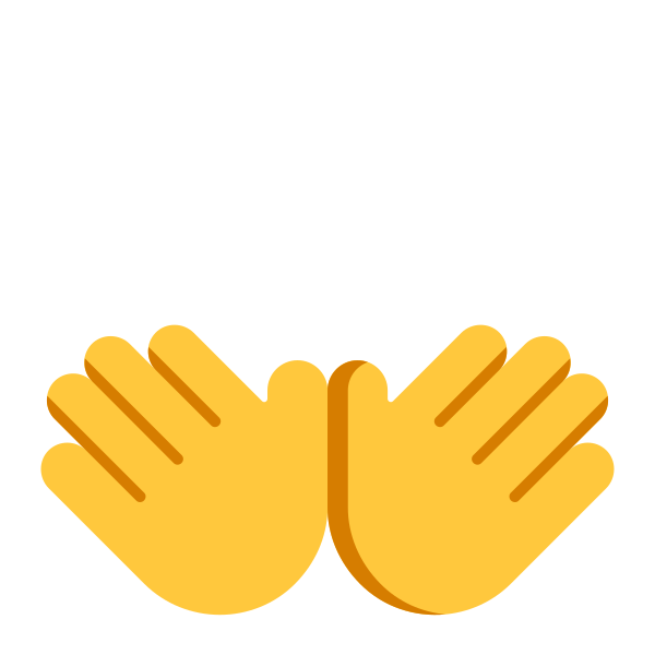 Open Hands Flat Default