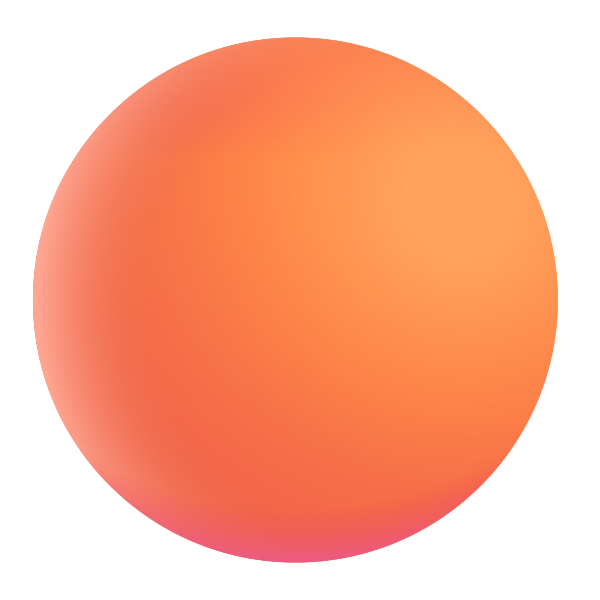 Orange Circle Color Vector