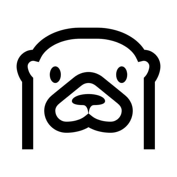Otter Solid Vector