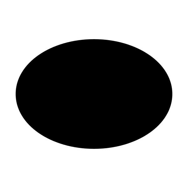 Oval Vertical