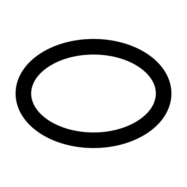 Oval Vertical