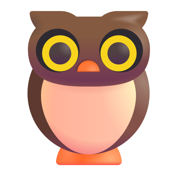 Owl Color Vector